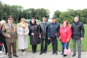 Участники памятных мероприятий в с. Заборово